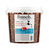 Trainingsknöchelchen Pute mit Granatapfel & Süßkartoffel - Bunch (1kg-Eimer)