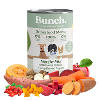 Bunch Nass-Menü Veggie-Mix mit Süßkartoffel (6 x 400g)