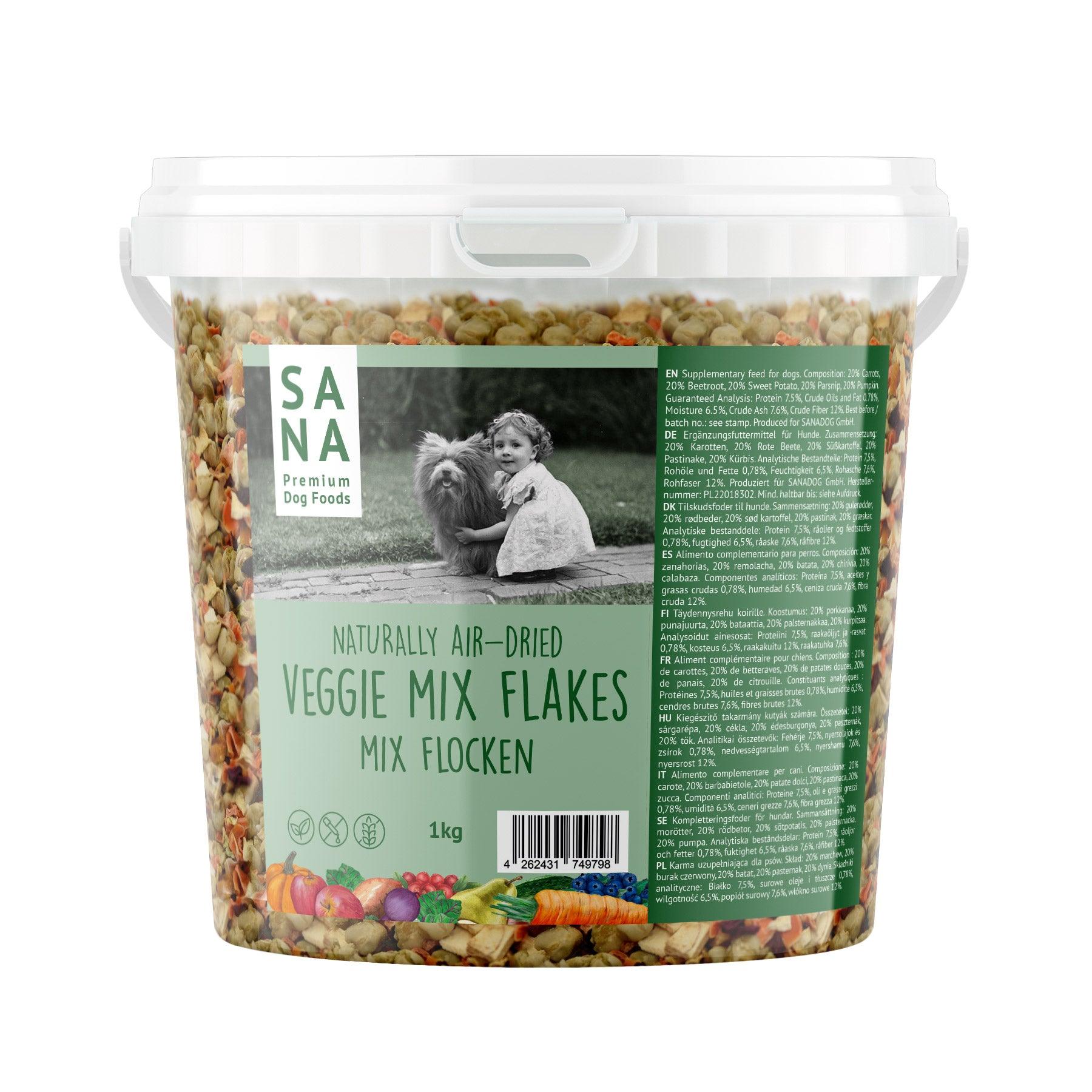 Gemüseflocken Mix (1kg-Eimer)
