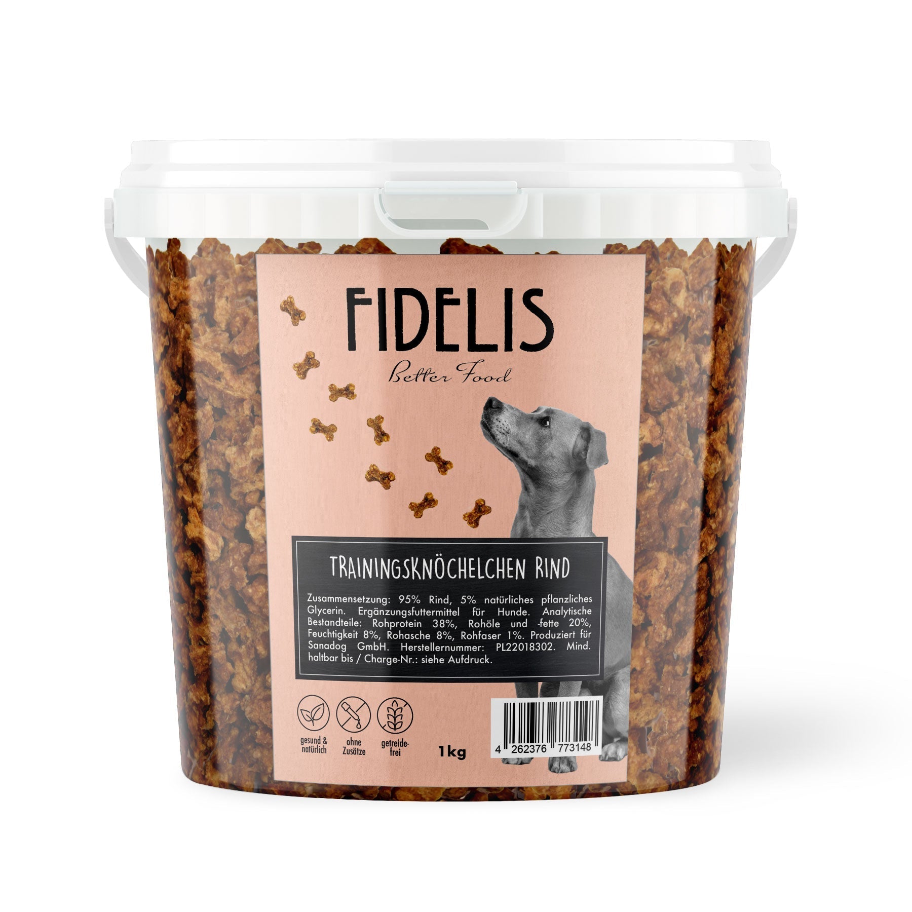 Trainingsknöchelchen Rind (1kg-Eimer)