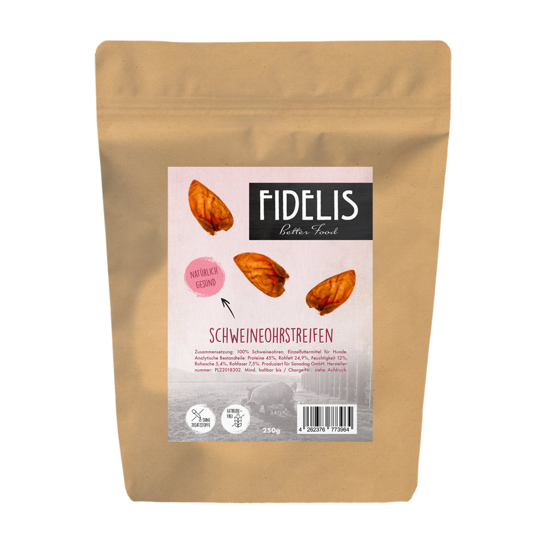 Bandes d'oreilles de porc - FIDELIS