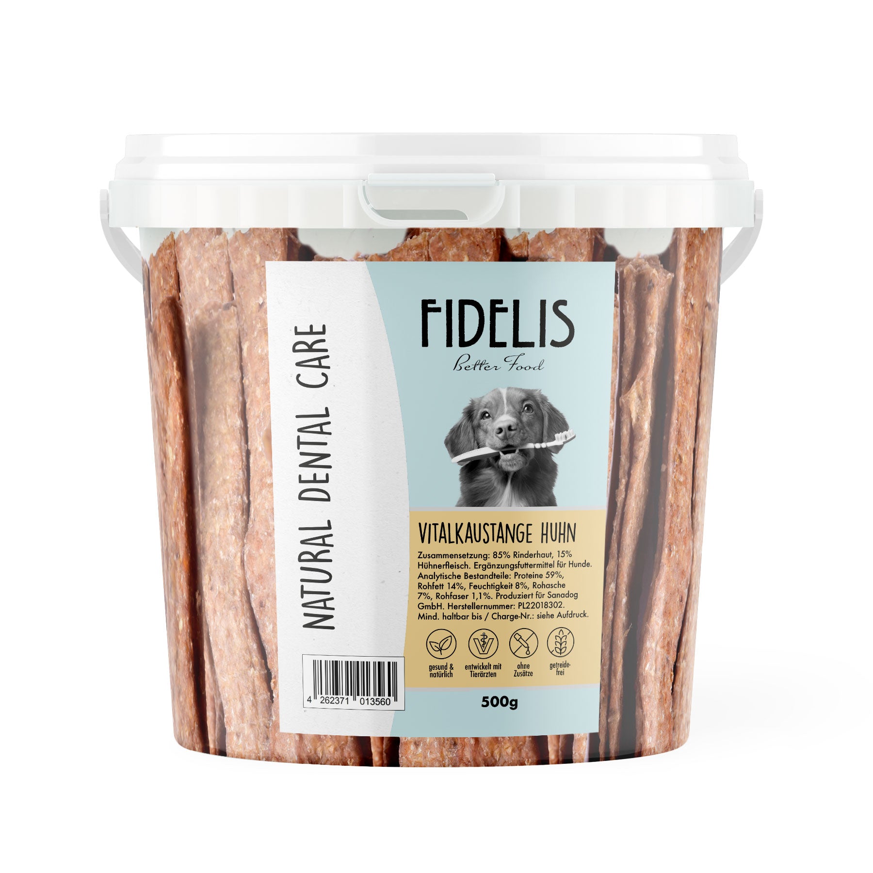 Vital Chicken Cheese Stick (500g bucket)