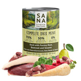 (6 x 400g) Nass-Menü Ente mit Petersilienwurzel, Rote Beete & Sesam