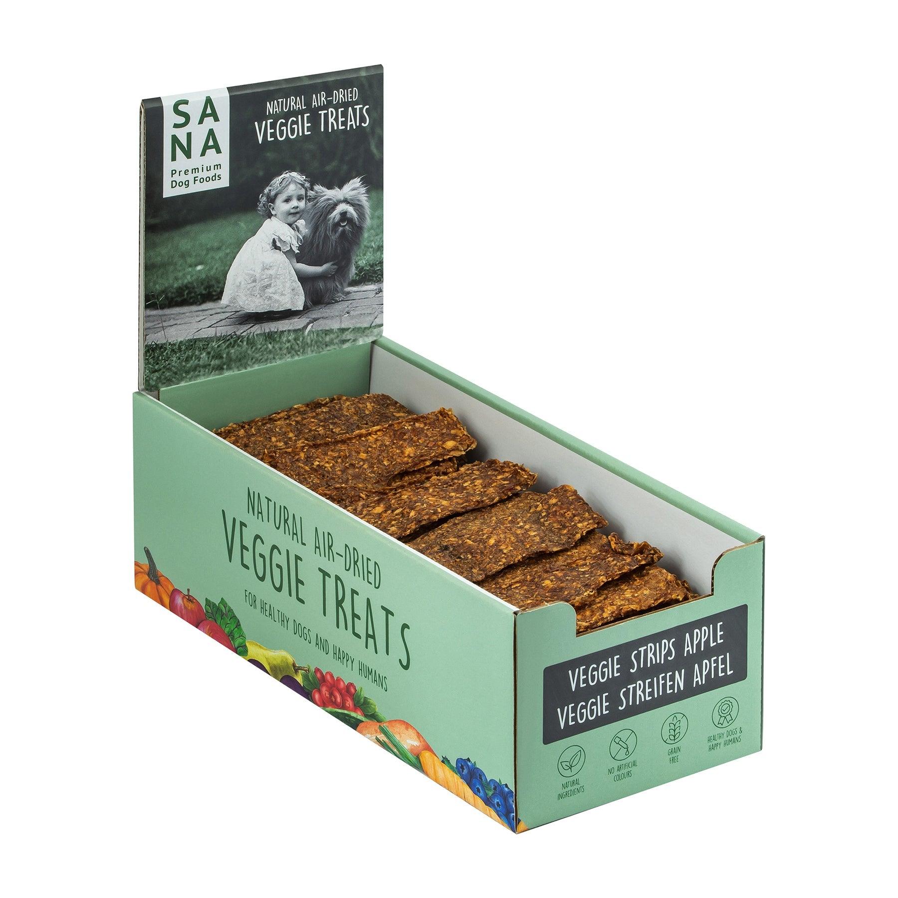 Veggie Strips Apple (approx. 120 pc.) in printed display