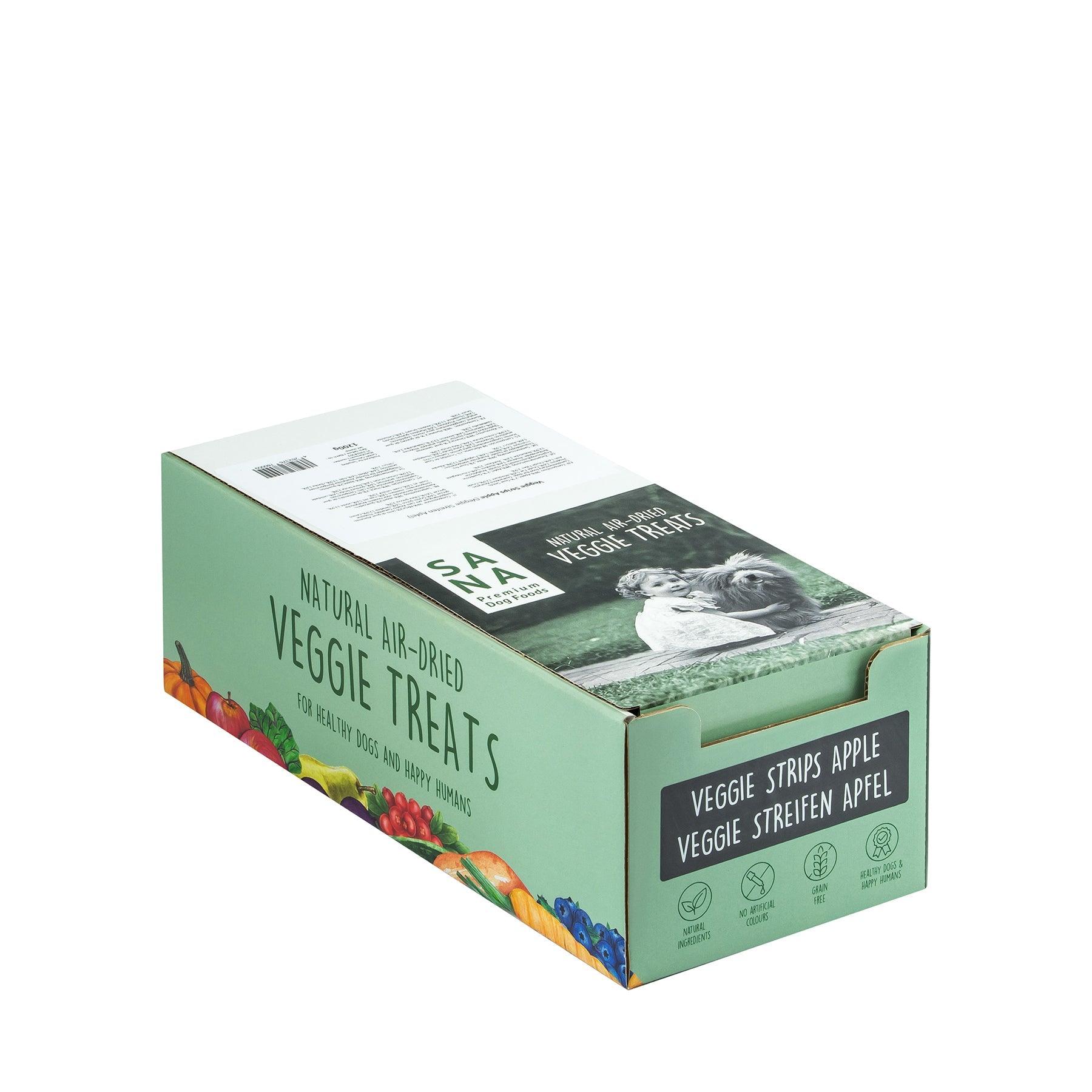 Veggie Strips Apple (approx. 120 pc.) in printed display