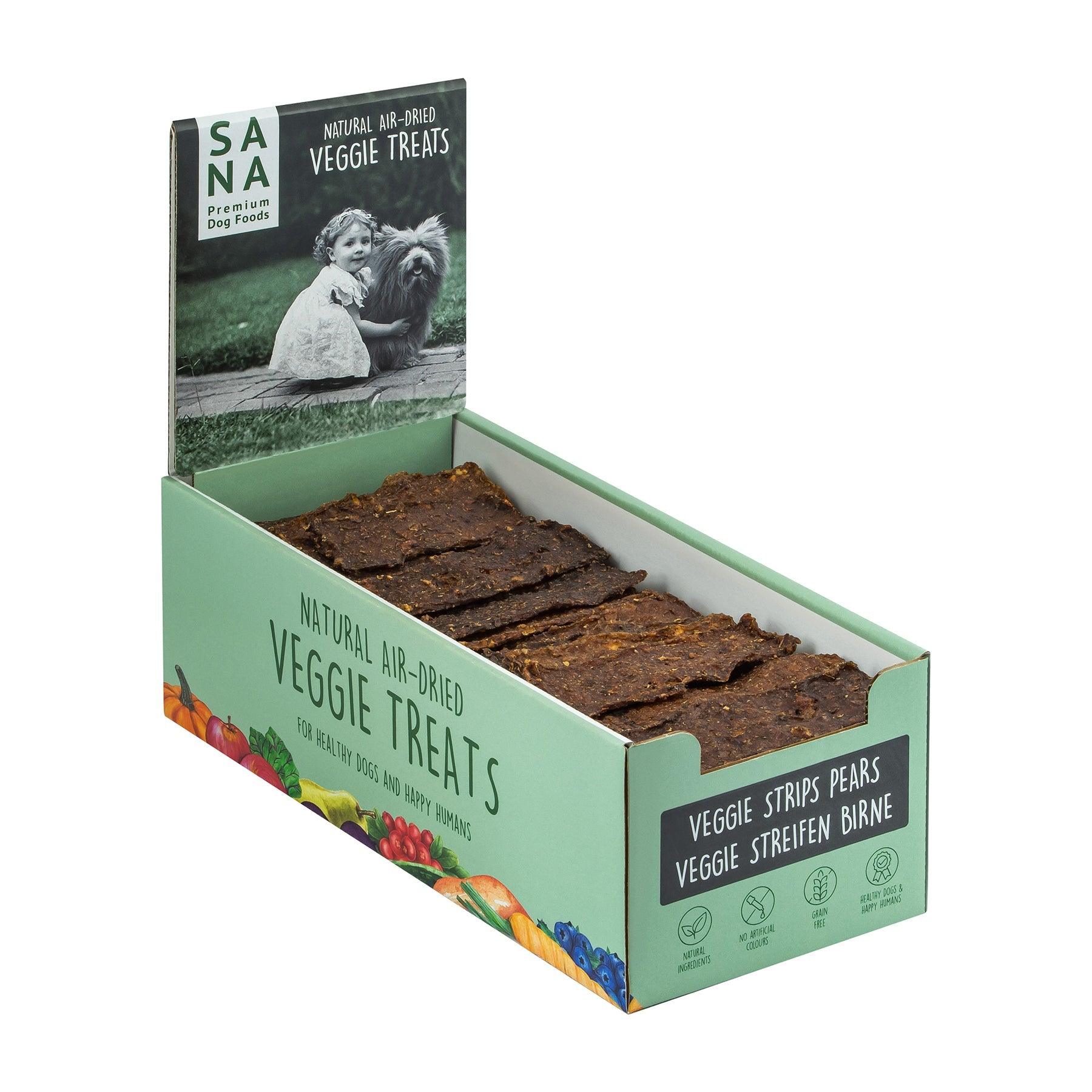 Veggie Streifen Birne (ca. 1500g) im bedruckten Display