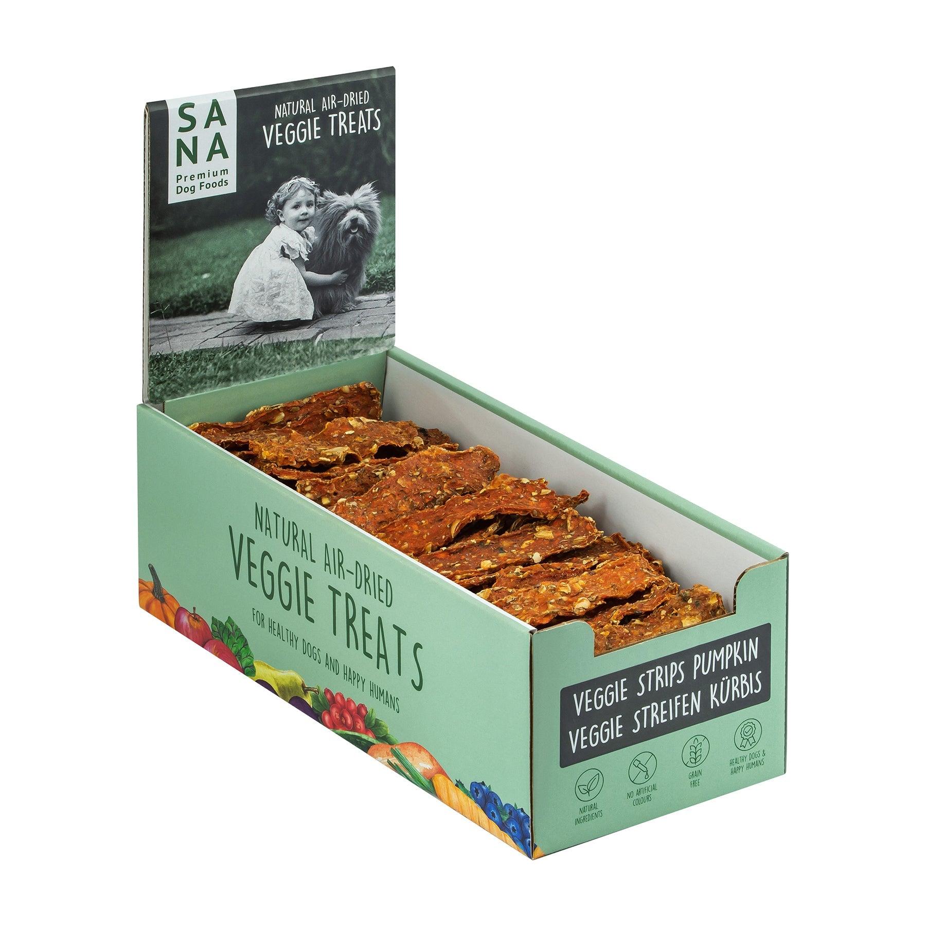 *Veggie Streifen Kürbis (ca. 800g) im bedruckten Display
