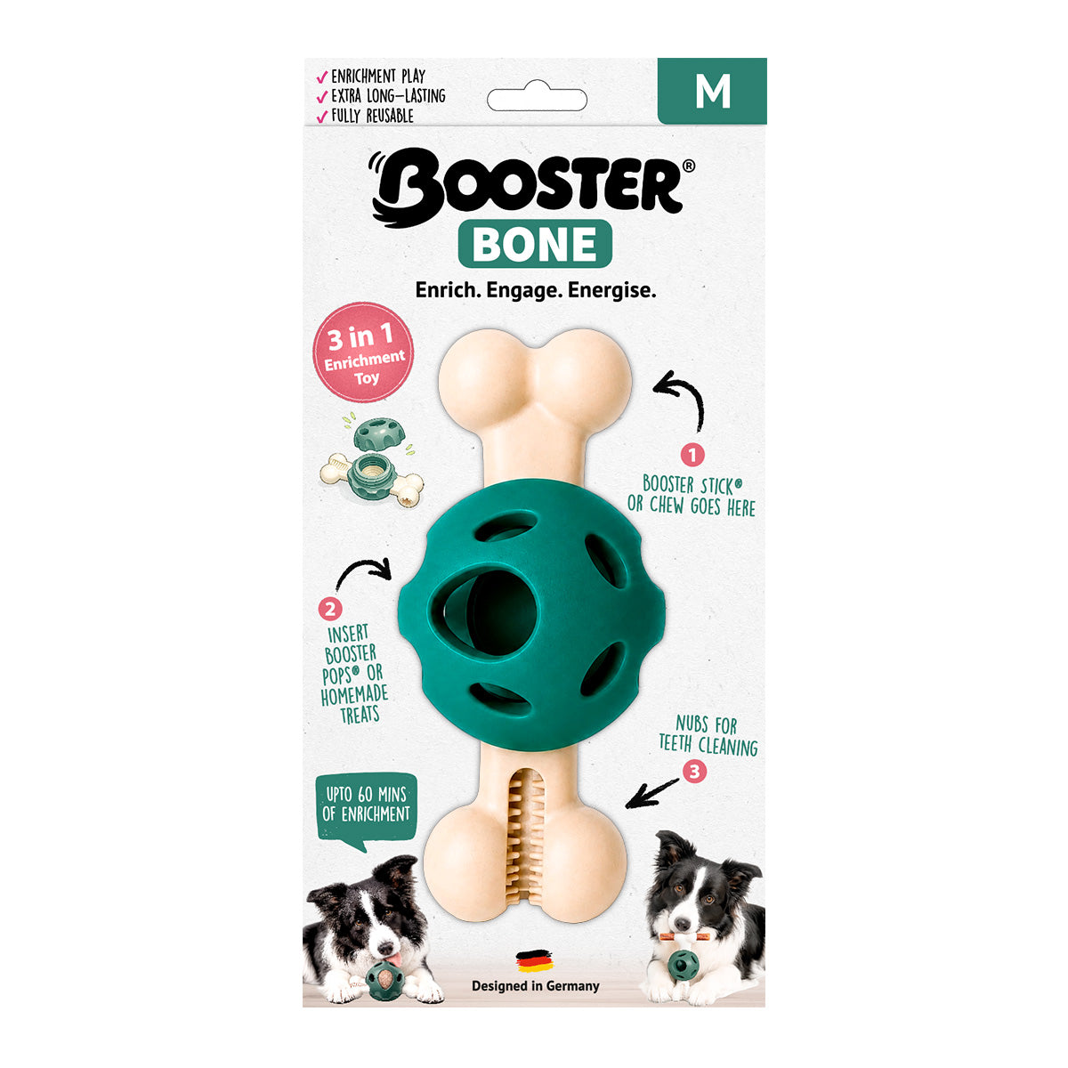 Booster Bone - Size M - grün