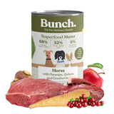 Bunch Horse Wet Menu with Parsnip and Cranberries (6 x 400g)
