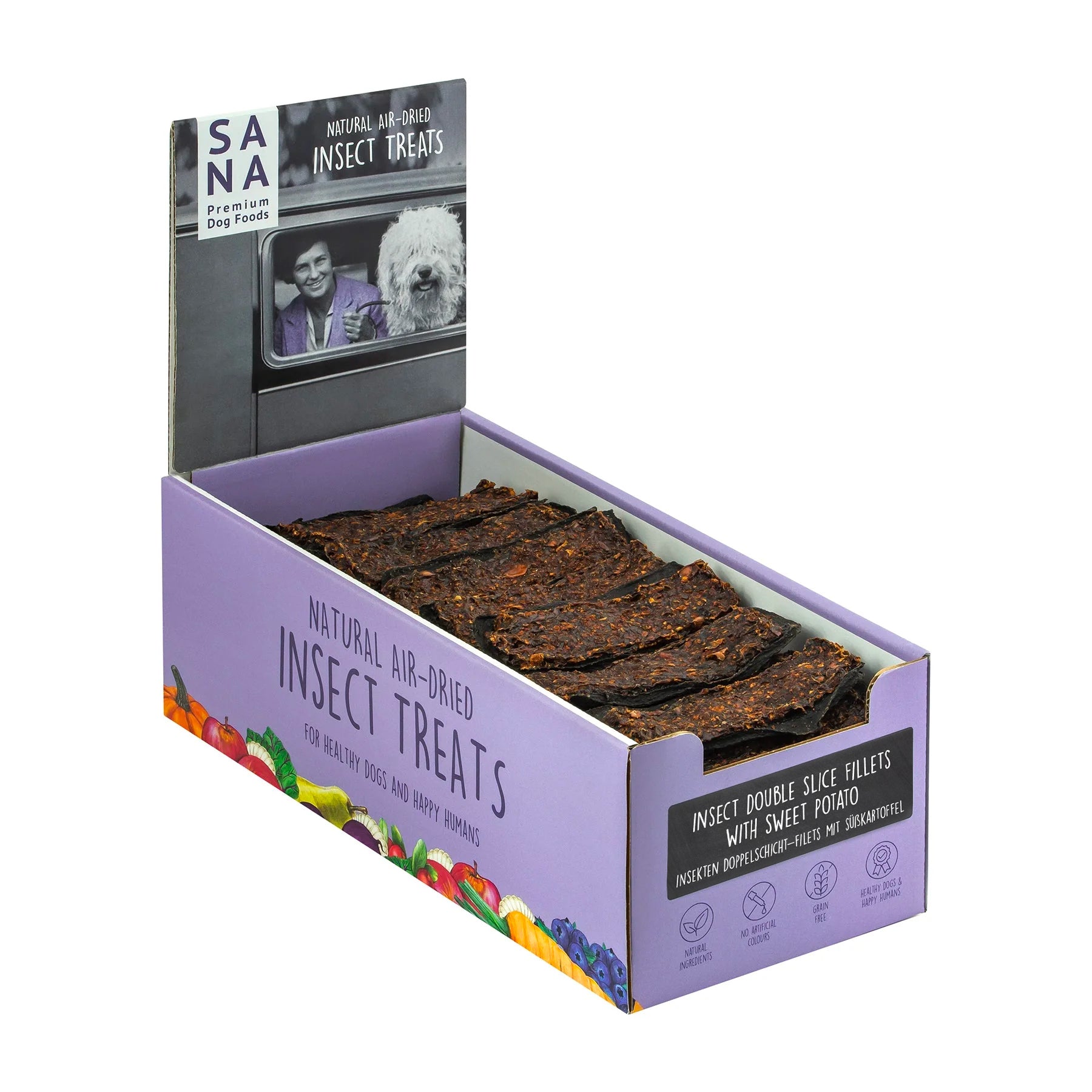 Insect Double Slice Fillets with Sweet Potato (approx. 1200g) in printable display