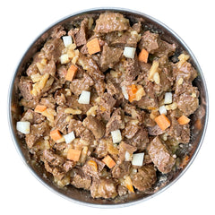 (Tray) 6 x Frische Menü Kaninchen mit Reis (im Glas)