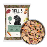 gekochtes Frische-Menü Ente mit Süßkartoffel, Birne und Cranberries (500g)