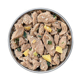 gekochtes Frische-Menü Huhn mit Reis, Zucchini und Mango (500g)