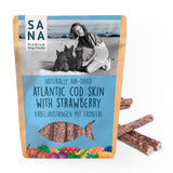 Atlantic Cod Skins with Strawberries (100g)
