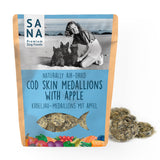 Cod Skins Medallions with Apple (100g)