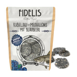 *Kabeljau Medaillons mit Blaubeeren 100g