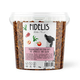 Mini Duck Training Bones with Apricot & Algae by FIDELIS (1kg-Bucket)