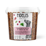 Mini Beef Training Bones with Raspberries and Spinach by FIDELIS (1kg-Bucket)