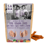 Vital Chewing Sticks with Beef, Turkey, Biotin and Linseed Oil (150g)