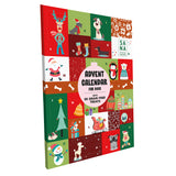 10 x XL-Adventskalender für Hunde (53 x 42cm)