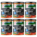 (Pallets) 6 x 400g salmon with sweet potato and apple (in a jar)