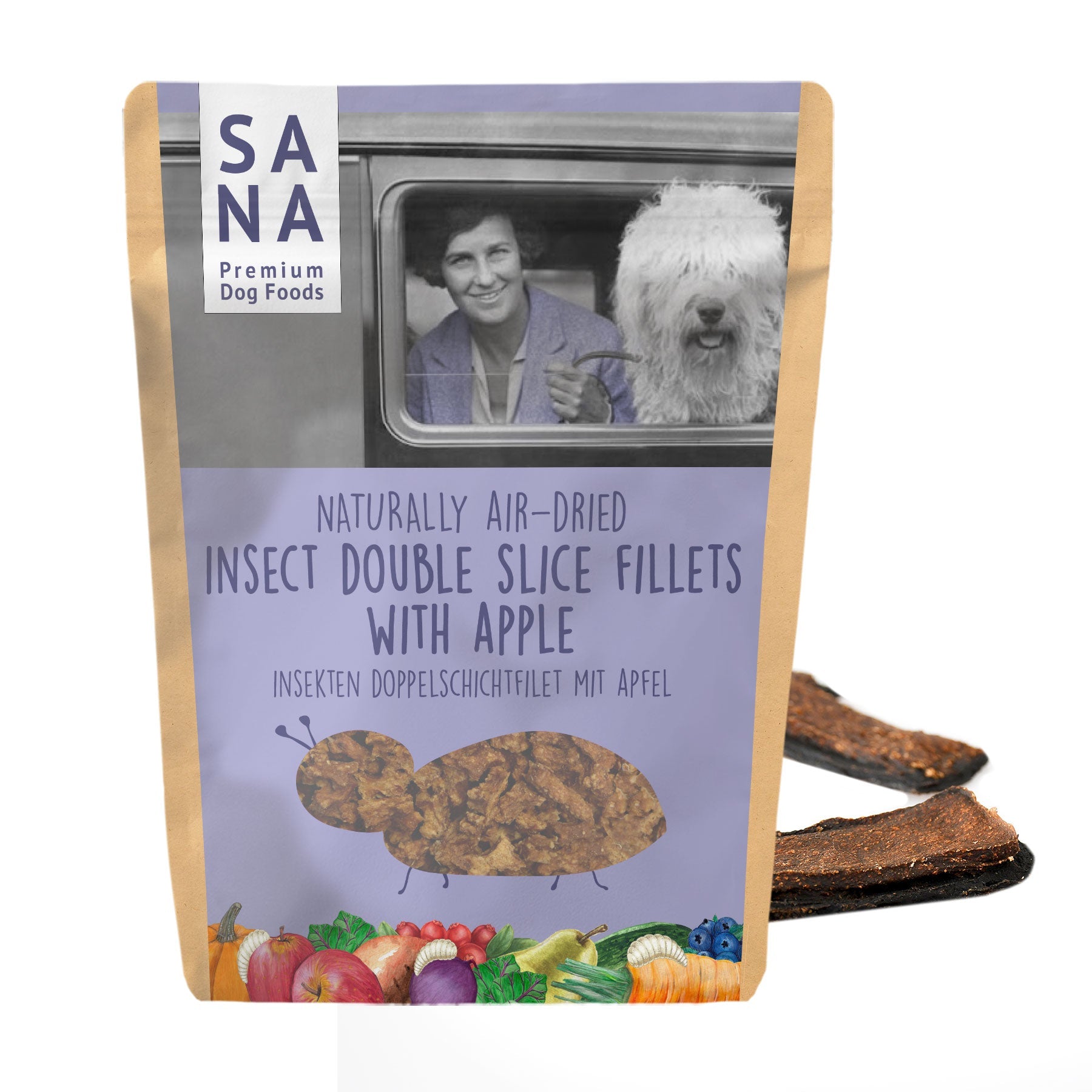Insect Double Slice Fillets with Apple (100g)